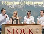 Gipfeltreffen der Spitzenathleten im STOCK resort in Finkenberg beim 2. Sport Talk am 13.05.2015 (©Bild: APA/OTS Toiurismuspresse)